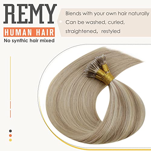 Balayage Nano Ring Human Hair Extensions - Image 100