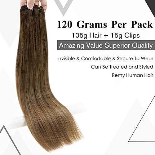 Balayage Nano Ring Human Hair Extensions - Image 103