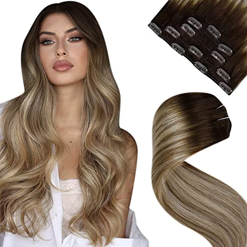 Balayage Nano Ring Human Hair Extensions - Image 108