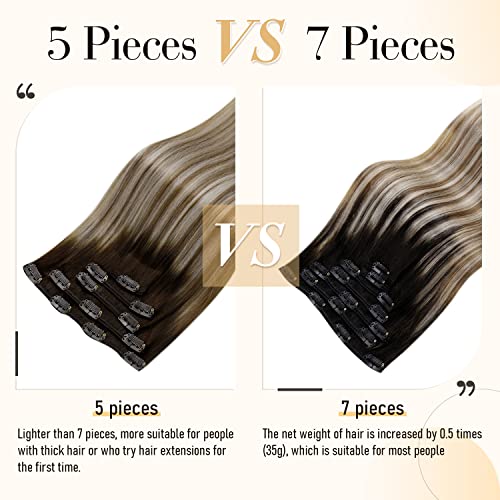 Balayage Nano Ring Human Hair Extensions - Image 109