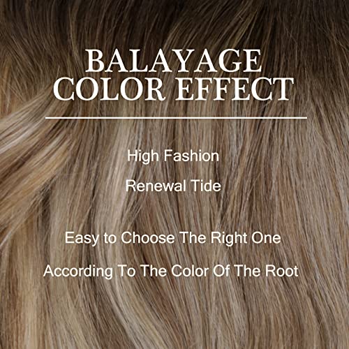 Balayage Nano Ring Human Hair Extensions - Image 110