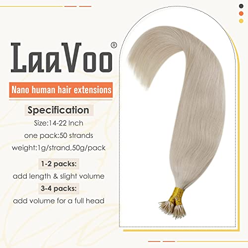 Balayage Nano Ring Human Hair Extensions - Image 113