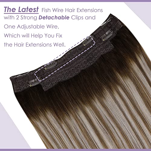 Balayage Nano Ring Human Hair Extensions - Image 125