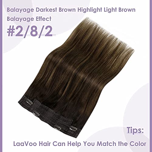 Balayage Nano Ring Human Hair Extensions - Image 129