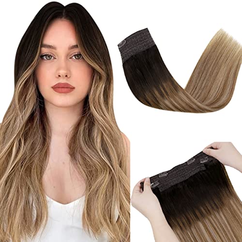 Balayage Nano Ring Human Hair Extensions - Image 135