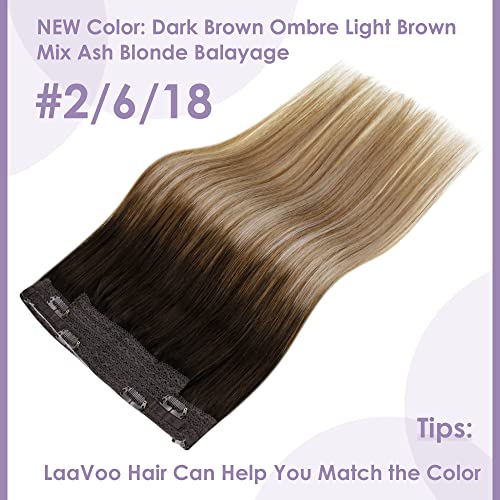 Balayage Nano Ring Human Hair Extensions - Image 136