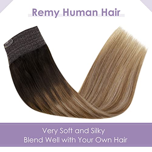 Balayage Nano Ring Human Hair Extensions - Image 137