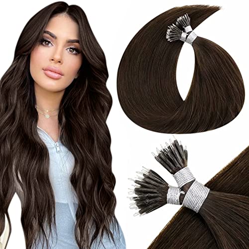 Balayage Nano Ring Human Hair Extensions - Image 19