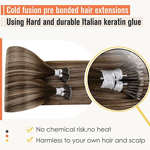 Balayage Nano Ring Human Hair Extensions - Image 2