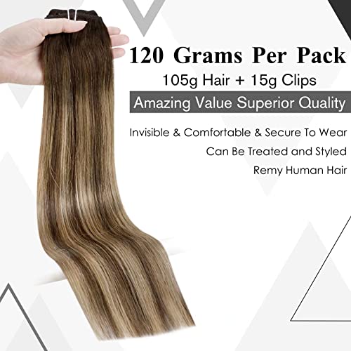 Balayage Nano Ring Human Hair Extensions - Image 28