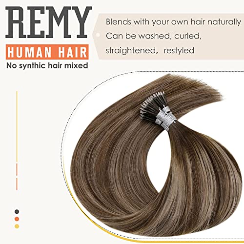 Balayage Nano Ring Human Hair Extensions - Image 4