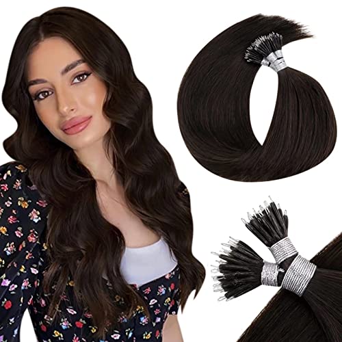 Balayage Nano Ring Human Hair Extensions - Image 40