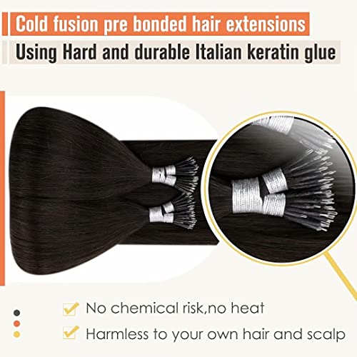 Balayage Nano Ring Human Hair Extensions - Image 42