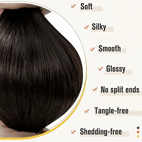 Balayage Nano Ring Human Hair Extensions - Image 45