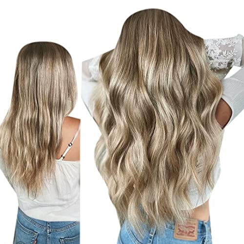 Balayage Nano Ring Human Hair Extensions - Image 50