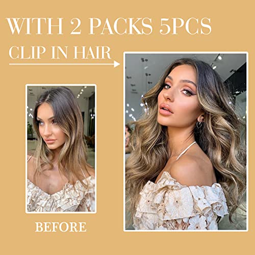 Balayage Nano Ring Human Hair Extensions - Image 53