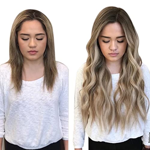 Balayage Nano Ring Human Hair Extensions - Image 54