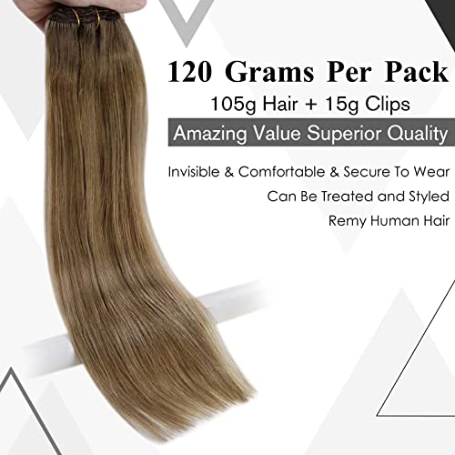 Balayage Nano Ring Human Hair Extensions - Image 56