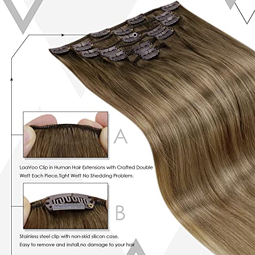 Balayage Nano Ring Human Hair Extensions - Image 58