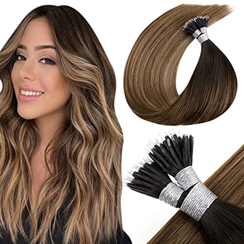 Balayage Nano Ring Human Hair Extensions - Image 6
