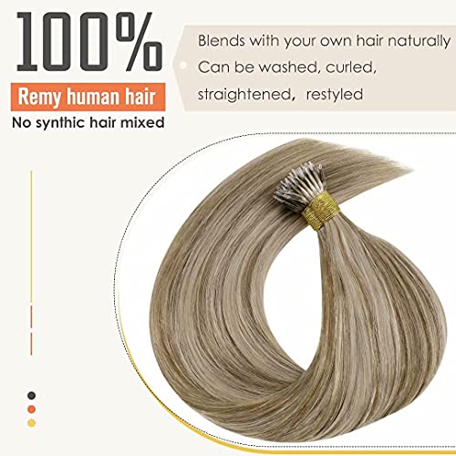 Balayage Nano Ring Human Hair Extensions - Image 82