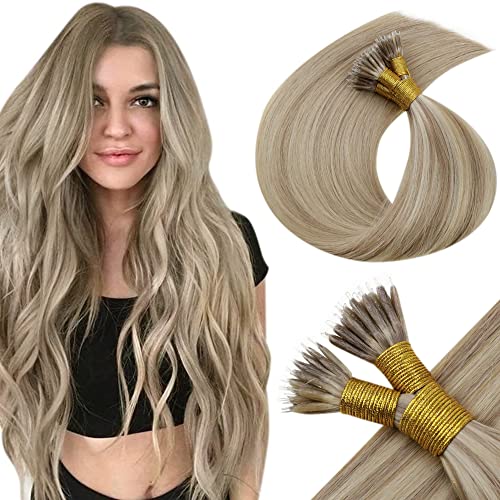 Balayage Nano Ring Human Hair Extensions - Image 96
