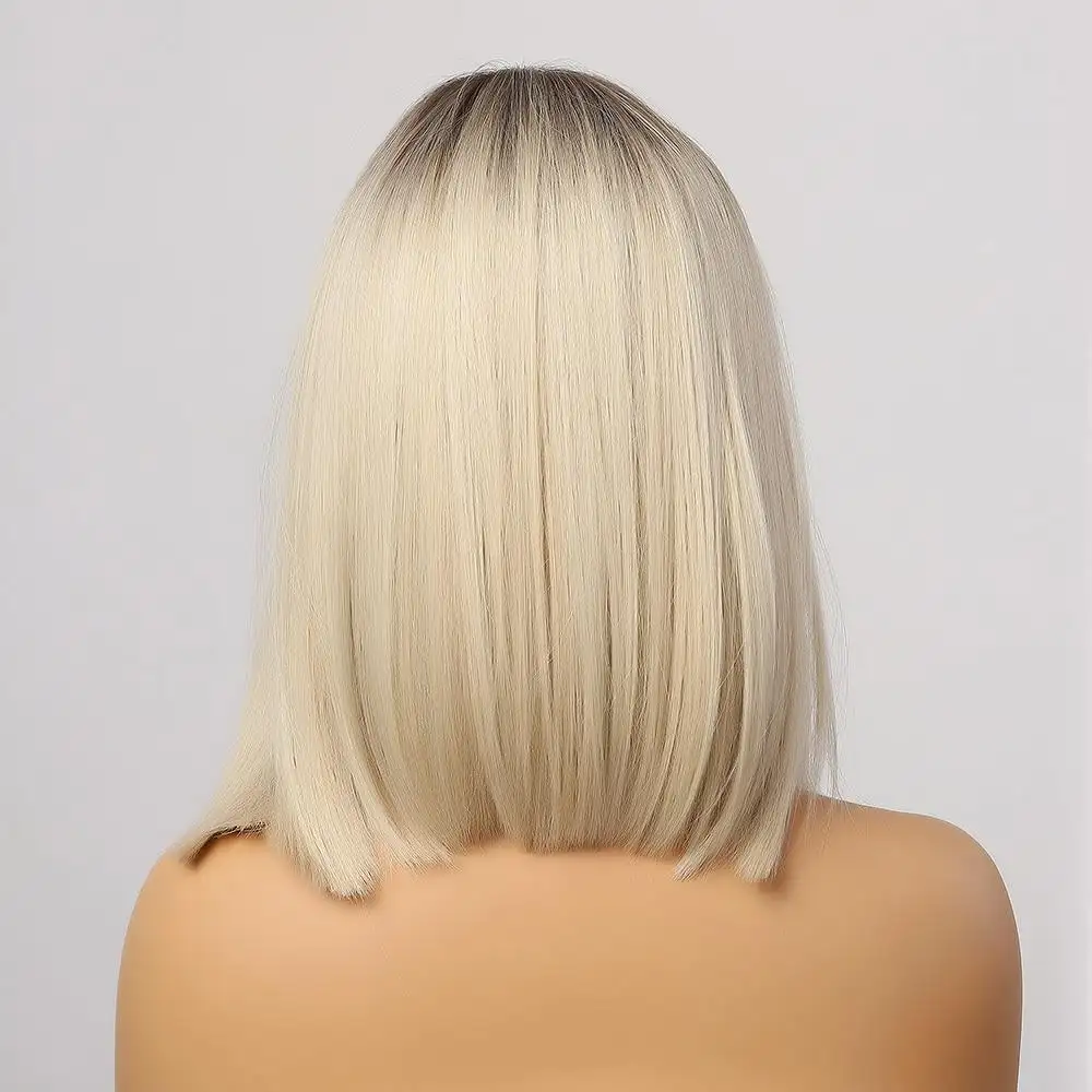 Barbie Brown to Blonde Ombre Hairline Part Lace Wig - Image 4