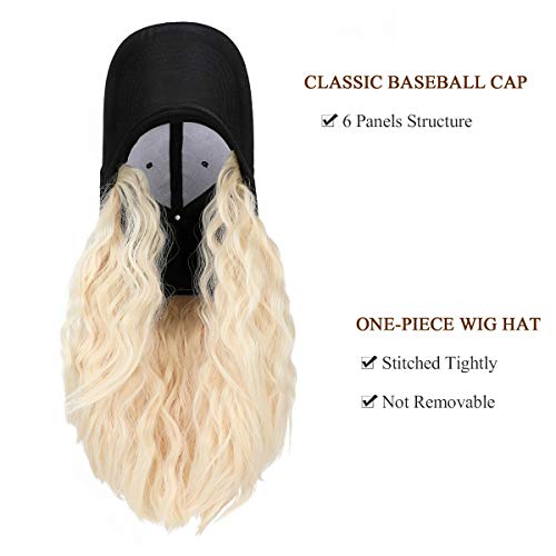 Baseball Cap Hair with 14 Inch Wavy Hair - Image 18