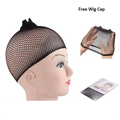 Baseball Cap with Long Curly Wavy Hair Synthetic Wig - Image 6