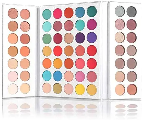 Makeup Set Eyeshadow Palette, Brushes, Sponge - Image 7