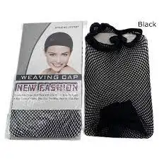 Black Mesh Wig Cap 6 pack - Image 5