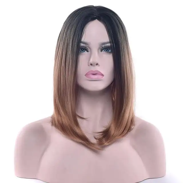 Black Ombre Rooted to Pastel Shade Cosplay Wig - Image 14