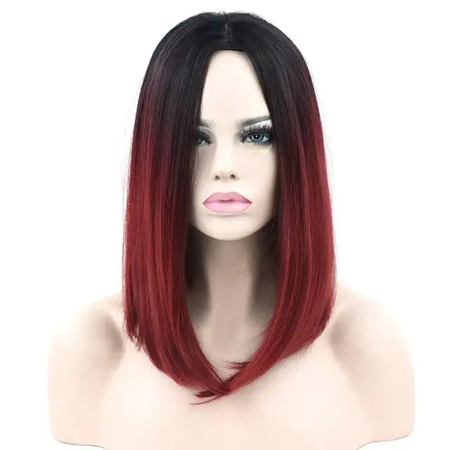 Black Ombre Rooted to Pastel Shade Cosplay Wig - Image 15