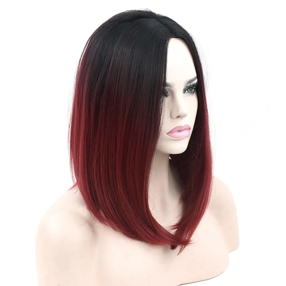 Black Ombre Rooted to Pastel Shade Cosplay Wig - Image 3