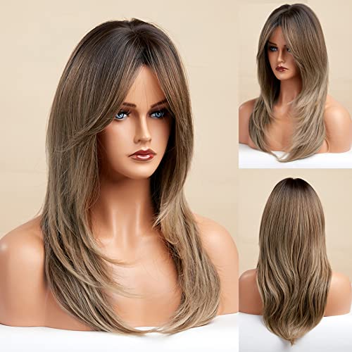 Blonde Wig with Side Bangs - Image 5
