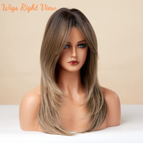 Blonde Wig with Side Bangs - Image 7