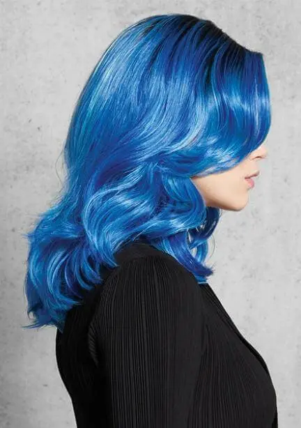 Blue Waves Wig - Image 2
