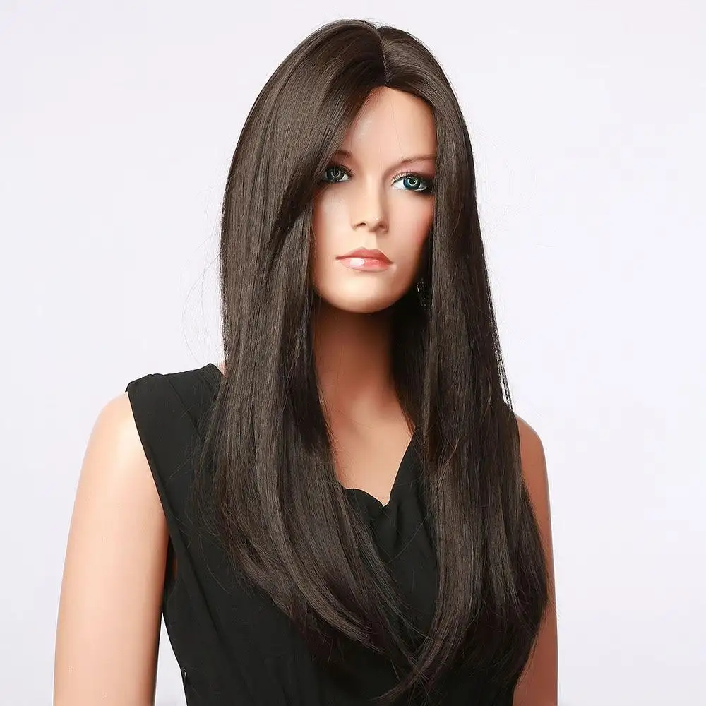 Breanna Long Wig with Middle Part - Image 2