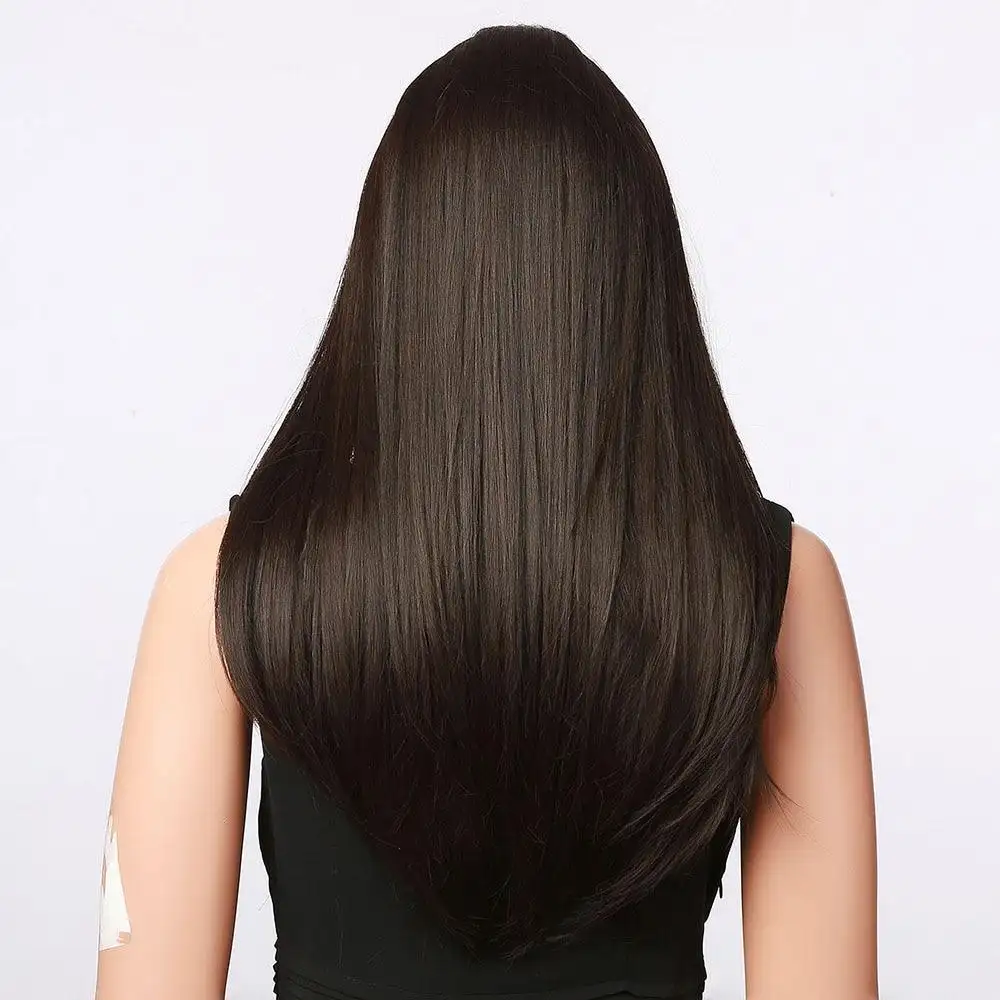 Breanna Long Wig with Middle Part - Image 3