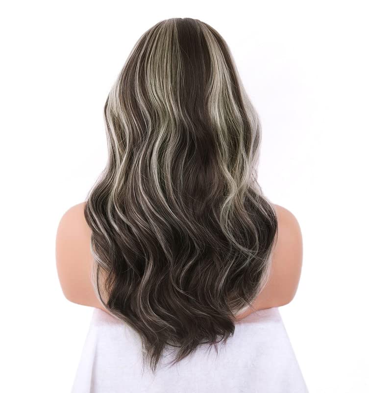Brown Blonde Highlight Lace Front Wig - Image 5