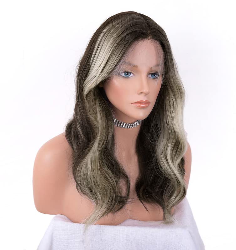 Brown Blonde Highlight Lace Front Wig - Image 6