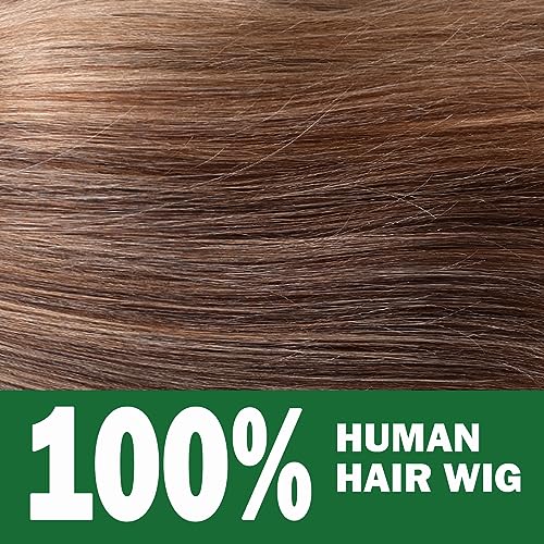Brown Mixed Blonde Highlights Bob Wig - Image 4