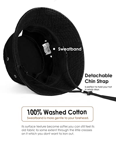 Bucket Hat with Chin Strap - Image 20