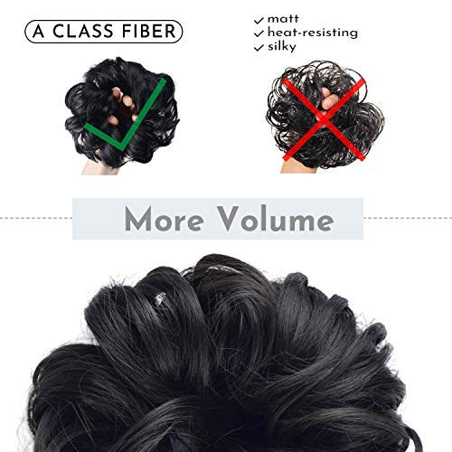 Bun Updo Hairpiece Chignon - Image 9