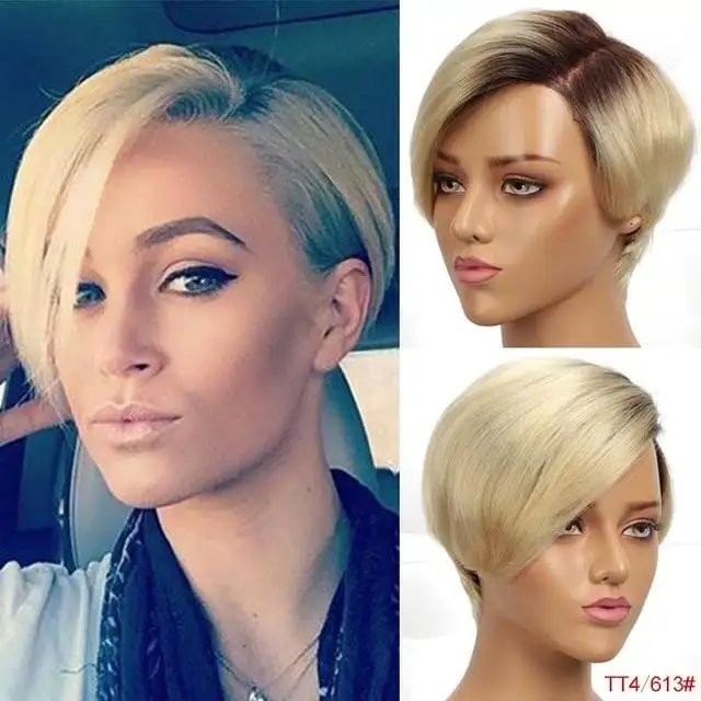 Candace Short Lace front Human Hair Wig - Image 7