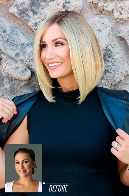 Carrie Lace Front Human Hair Wig - Image 2