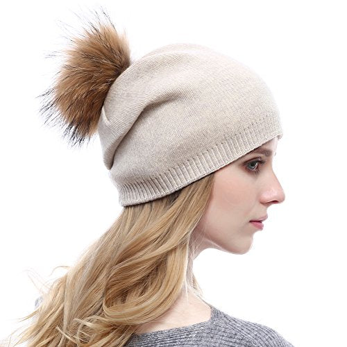Cashmere Knit Wool Beanie - Image 10