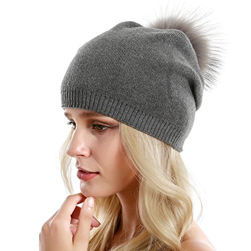 Cashmere Knit Wool Beanie - Image 16