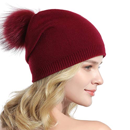 Cashmere Knit Wool Beanie - Image 18
