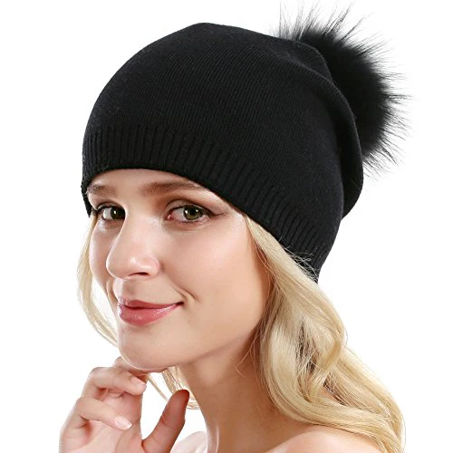 Cashmere Knit Wool Beanie - Image 20